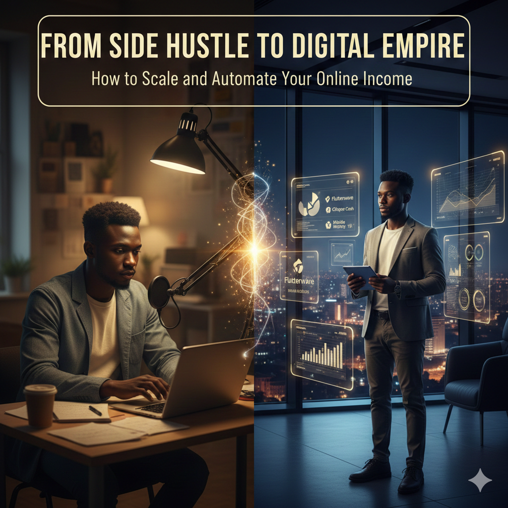From Side Hustle to Digital Empire: How to Scale and Automate Your Online Income